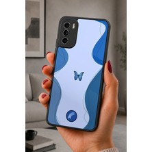 BG AKSESUAR Reeder S19 Max Pro S Uyumlu Kelebekdeseni Desenli Kamera Korumalı Darbelere Dayanıklı Kılıf
