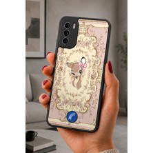 BG AKSESUAR Reeder S19 Max Pro S Uyumlu Karaca Desenli Kamera Korumalı Darbelere Dayanıklı Kılıf