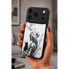 BG AKSESUAR iPhone 17 Pro Uyumlu Şövalye Desenli Kamera Korumalı Darbelere Dayanıklı Kılıf