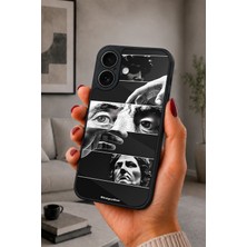 BG AKSESUAR iPhone 17 Uyumlu Beyaz Desenli Kamera Korumalı Darbelere Dayanıklı Kılıf