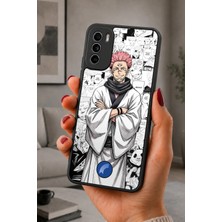 BG AKSESUAR Reeder S19 Max Pro S Uyumlu Itadori Desenli Kamera Korumalı Darbelere Dayanıklı Kılıf