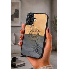 BG AKSESUAR iPhone 17 Uyumlu Tutulma Desenli Kamera Korumalı Darbelere Dayanıklı Kılıf