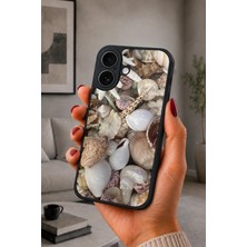 BG AKSESUAR iPhone 17 Uyumlu Istiridye Desenli Kamera Korumalı Darbelere Dayanıklı Kılıf