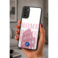 BG AKSESUAR Reeder S19 Max Pro S Uyumlu Preppy Desenli Kamera Korumalı Darbelere Dayanıklı Kılıf