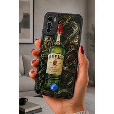 BG AKSESUAR Reeder S19 Max Pro S Uyumlu Jameson Desenli Kamera Korumalı Darbelere Dayanıklı Kılıf
