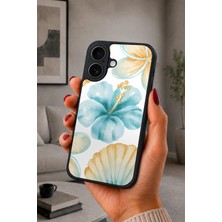 BG AKSESUAR iPhone 17 Uyumlu Suluboya Desenli Kamera Korumalı Darbelere Dayanıklı Kılıf