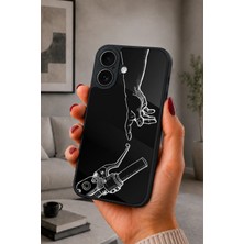 BG AKSESUAR iPhone 17 Uyumlu Gidon Desenli Kamera Korumalı Darbelere Dayanıklı Kılıf