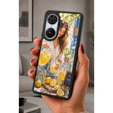 BG AKSESUAR Reeder S19 Max Pro S Edge Uyumlu Limonata Desenli Kamera Korumalı Darbelere Dayanıklı Kılıf
