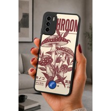 BG AKSESUAR Reeder S19 Max Pro S Uyumlu Mushroom Desenli Kamera Korumalı Darbelere Dayanıklı Kılıf
