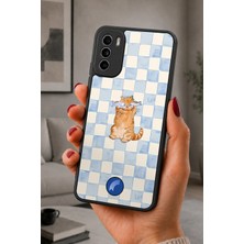 BG AKSESUAR Reeder S19 Max Pro S Uyumlu Tekir Desenli Kamera Korumalı Darbelere Dayanıklı Kılıf