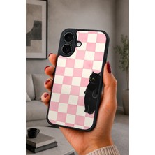 BG AKSESUAR iPhone 17 Uyumlu Kedigil Desenli Kamera Korumalı Darbelere Dayanıklı Kılıf