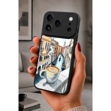 BG AKSESUAR iPhone 17 Pro Uyumlu Venedik Desenli Kamera Korumalı Darbelere Dayanıklı Kılıf