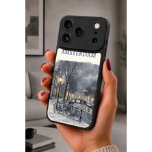 BG AKSESUAR iPhone 17 Pro Uyumlu Kanal Desenli Kamera Korumalı Darbelere Dayanıklı Kılıf