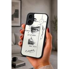 BG AKSESUAR iPhone 17 Uyumlu Mustafa Desenli Kamera Korumalı Darbelere Dayanıklı Kılıf