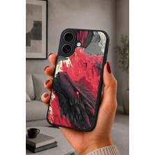 BG AKSESUAR iPhone 17 Uyumlu Kuzgun Desenli Kamera Korumalı Darbelere Dayanıklı Kılıf