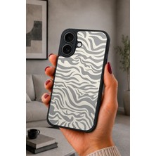 BG AKSESUAR iPhone 17 Uyumlu Dalgacık Desenli Kamera Korumalı Darbelere Dayanıklı Kılıf