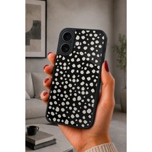 BG AKSESUAR iPhone 17 Uyumlu Konfeti Desenli Kamera Korumalı Darbelere Dayanıklı Kılıf