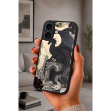 BG AKSESUAR iPhone 17 Uyumlu Gotik Desenli Kamera Korumalı Darbelere Dayanıklı Kılıf