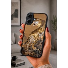 BG AKSESUAR iPhone 17 Uyumlu Kaplangücü Desenli Kamera Korumalı Darbelere Dayanıklı Kılıf