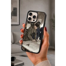 BG AKSESUAR iPhone 16 Pro Max Uyumlu Karargâh Desenli Kamera Korumalı Darbelere Dayanıklı Kılıf