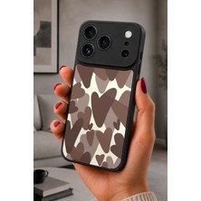 BG AKSESUAR iPhone 17 Pro Uyumlu Sevgi Desenli Kamera Korumalı Darbelere Dayanıklı Kılıf