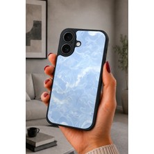 BG AKSESUAR iPhone 17 Uyumlu Dalgalar Desenli Kamera Korumalı Darbelere Dayanıklı Kılıf