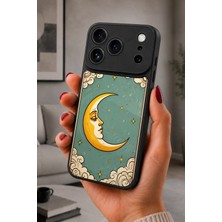 BG AKSESUAR iPhone 17 Pro Uyumlu Ayışığı Desenli Kamera Korumalı Darbelere Dayanıklı Kılıf