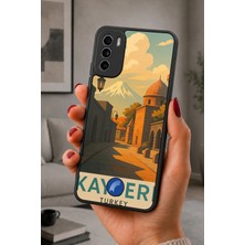 BG AKSESUAR Reeder S19 Max Pro S Uyumlu Kayseri Desenli Kamera Korumalı Darbelere Dayanıklı Kılıf