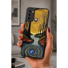 BG AKSESUAR Reeder S19 Max Pro S Uyumlu Ağaçhalkası Desenli Kamera Korumalı Darbelere Dayanıklı Kılıf