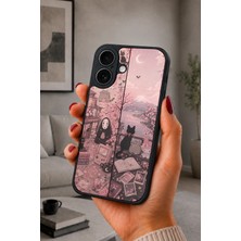 BG AKSESUAR iPhone 17 Uyumlu Ghibli Desenli Kamera Korumalı Darbelere Dayanıklı Kılıf