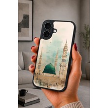 BG AKSESUAR iPhone 17 Uyumlu Medine Desenli Kamera Korumalı Darbelere Dayanıklı Kılıf