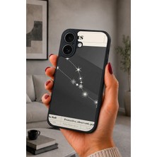 BG AKSESUAR iPhone 17 Uyumlu Burç Desenli Kamera Korumalı Darbelere Dayanıklı Kılıf