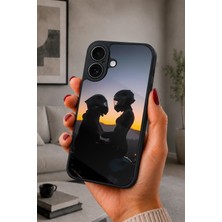 BG AKSESUAR iPhone 17 Uyumlu Motorcu Desenli Kamera Korumalı Darbelere Dayanıklı Kılıf