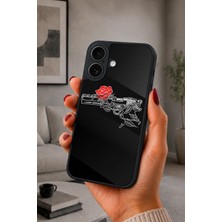 BG AKSESUAR iPhone 17 Uyumlu Tabanca Desenli Kamera Korumalı Darbelere Dayanıklı Kılıf