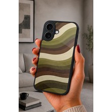 BG AKSESUAR iPhone 17 Uyumlu Kumaş Desenli Kamera Korumalı Darbelere Dayanıklı Kılıf