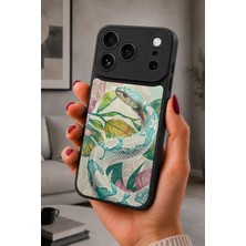 BG AKSESUAR iPhone 17 Pro Uyumlu Egzotik Desenli Kamera Korumalı Darbelere Dayanıklı Kılıf