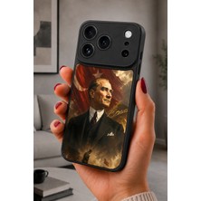 BG AKSESUAR iPhone 17 Pro Uyumlu Asker Desenli Kamera Korumalı Darbelere Dayanıklı Kılıf