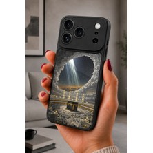 BG AKSESUAR iPhone 17 Pro Uyumlu Mescid Desenli Kamera Korumalı Darbelere Dayanıklı Kılıf