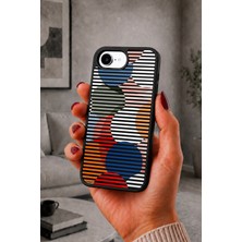 BG AKSESUAR iPhone 16E Uyumlu Küre Desenli Kamera Korumalı Darbelere Dayanıklı Kılıf