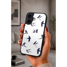 BG AKSESUAR iPhone 17 Uyumlu Uçuş Desenli Kamera Korumalı Darbelere Dayanıklı Kılıf