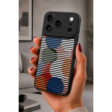 BG AKSESUAR iPhone 17 Pro Uyumlu Küre Desenli Kamera Korumalı Darbelere Dayanıklı Kılıf