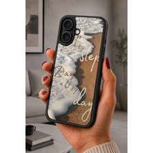 BG AKSESUAR iPhone 16 Uyumlu Kum Desenli Kamera Korumalı Darbelere Dayanıklı Kılıf