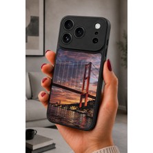 BG AKSESUAR iPhone 17 Pro Uyumlu Boğaziçi Desenli Kamera Korumalı Darbelere Dayanıklı Kılıf