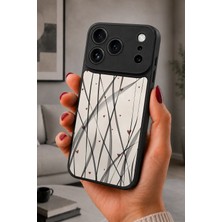 BG AKSESUAR iPhone 17 Pro Uyumlu Modern Desenli Kamera Korumalı Darbelere Dayanıklı Kılıf