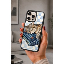BG AKSESUAR iPhone 16 Pro Uyumlu Patili Desenli Kamera Korumalı Darbelere Dayanıklı Kılıf