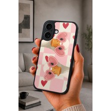 BG AKSESUAR iPhone 17 Uyumlu Kalpgözlük Desenli Kamera Korumalı Darbelere Dayanıklı Kılıf