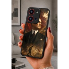 BG AKSESUAR Reeder S19 Max Pro S 108MP / Zoom Uyumlu Asker Desenli Kamera Korumalı Darbelere Dayanıklı Kılıf