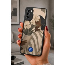 BG AKSESUAR Reeder S19 Max Pro S Uyumlu Vazo Desenli Kamera Korumalı Darbelere Dayanıklı Kılıf