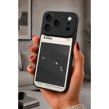 BG AKSESUAR iPhone 17 Pro Uyumlu Aries Desenli Kamera Korumalı Darbelere Dayanıklı Kılıf