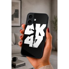 BG AKSESUAR iPhone 17 Uyumlu Silah Desenli Kamera Korumalı Darbelere Dayanıklı Kılıf